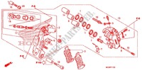 LEFT FRONT BRAKE CALIPER ('09,'11,'12,'13,'14) for Honda ST 1300 ABS POLICE 2011