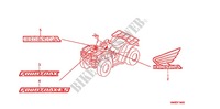 STICKERS for Honda TRX 250 FOURTRAX RECON Electric Shift 2012