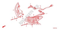 HEADLIGHT for Honda FOURTRAX 420 RANCHER 4X4 Manual Shift CAMO 2011