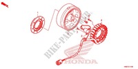 LEFT CRANKCASE COVER   ALTERNATOR (2) for Honda FOURTRAX 500 FOREMAN RUBICON Hydrostatic 2014