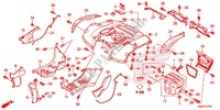 REAR FENDER for Honda FOURTRAX 500 FOREMAN RUBICON Power Steering 2014
