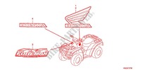 EMBLEM/MARK  for Honda FOURTRAX 500 FOREMAN RUBICON Power Steering 2013