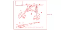LUGGAGE RACK for Honda VFR 1200 DCT 2013
