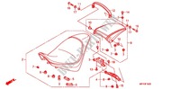 SINGLE SEAT (2) for Honda VT 1300 FURY 2010