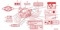 CAUTION LABEL (1) for Honda CB 1100 ABS NOIRE 2014