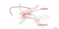 STICKERS for Honda CB 1100 BLACK 2014