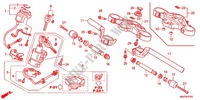 HANDLEBAR   TRIPLE CLAMP   STEERING STEM (CBR1000RRE/RAE/CBR1000S/SA) for Honda CBR 1000 RR ABS NOIRE 2014