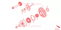 STARTER MOTOR CLUTCH for Honda CBR 1000 S ABS 2014