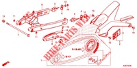 SWINGARM   CHAIN CASE for Honda MSX 125 2015