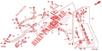 REAR BRAKE MASTER CYLINDER (NC700XD/750XA/750XD) for Honda NC 750 X ABS 2014
