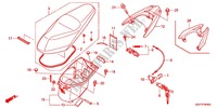 LUGGAGE BOX for Honda VISION 50 R HRC TRICOLOR 2015