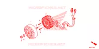 ALTERNATOR for Honda SH 125 ABS D STANDARD 2015