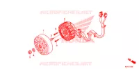 ALTERNATOR for Honda SH 125 SPORTY 2014