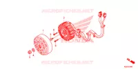 ALTERNATOR for Honda SH 150 ABS SPORTY SPECIAL 4E 2014