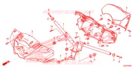 HANDLEBAR   COWL for Honda SH 150 SPORTY STANDARD 2014