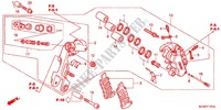 LEFT FRONT BRAKE CALIPER for Honda ST 1300 ABS 2014