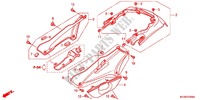 REAR   SIDE COVERS for Honda ST 1300 ABS 2014