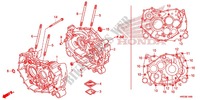 CRANKCASE (TRX420FA1/FA2) for Honda FOURTRAX 420 RANCHER 4X4 DCT PS RED 2014