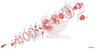 STARTER MOTOR CLUTCH for Honda FOURTRAX 420 RANCHER 4X4 DCT PS RED 2014