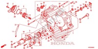 FRONT CRANKCASE COVER for Honda FOURTRAX 420 RANCHER 4X4 Manual Shift RED 2014