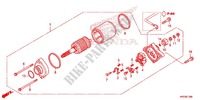 STARTER MOTOR for Honda FOURTRAX 420 RANCHER 4X4 Manual Shift RED 2014