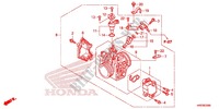 THROTTLE BODY for Honda FOURTRAX 420 RANCHER 4X4 Manual Shift RED 2014