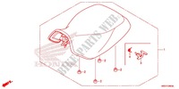 SINGLE SEAT (2) for Honda FOURTRAX 420 RANCHER 4X4 EPS Manual Shift 2015