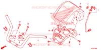 HANDLEBAR for Honda FOURTRAX 420 RANCHER 2X4 BASE 2014