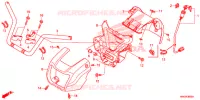 HANDLEBAR for Honda FOURTRAX 500 FOREMAN 4X4 RED 2014