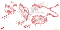 HEADLIGHT for Honda FOURTRAX 500 FOREMAN 4X4 RED 2014