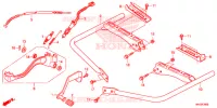 PEDAL for Honda FOURTRAX 500 FOREMAN 4X4 RED 2014