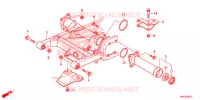 SWINGARM   CHAIN CASE for Honda FOURTRAX 500 FOREMAN 4X4 RED 2014