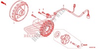 LEFT CRANKCASE COVER   ALTERNATOR (2) for Honda FOURTRAX 500 FOREMAN 4X4 Power Steering, CAMO 2014