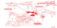 STICKERS for Honda CROSSTOURER 1200 ABS 2014