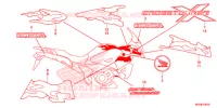 STICKERS for Honda CROSSTOURER 1200 L 2014