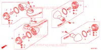 INDICATOR (VT750C2S/S) for Honda SHADOW VT 750 SPIRIT S 2014