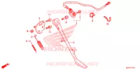 SIDE STAND (VT750CS/C2B/C2S/C) for Honda SHADOW VT 750 SPIRIT S 2014