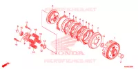 CLUTCH for Honda XL 125, Kick starter only -2DK- 2012