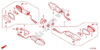 INDICATOR (2) for Honda CBR 125 TRICOLORE 2012