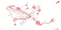 TAILLIGHT (2) for Honda CBR 125 TRICOLORE 2012