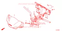 HANDLEBAR   COWL for Honda ELITE 125 2014
