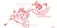 LEG SHIELD for Honda ELITE 125 2014