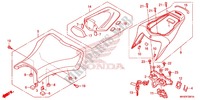 SEAT (CBR1000S/SA) for Honda CBR 1000 RR SP ABS TRICOLOR 2015