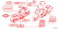 CAUTION LABEL (1) for Honda GOLD WING 1800 F6C 2015