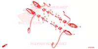 INDICATOR (2) for Honda GOLD WING 1800 F6C 2015