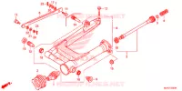 SWING ARM (VT750CS/C2B/C2S/C) for Honda SHADOW VT 750 AERO 2015