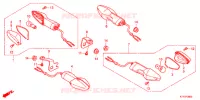 INDICATOR (2) for Honda CBR 125 REPSOL 2013