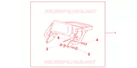 LUGGAGE RACK for Honda CB 1300 SUPER FOUR 2009