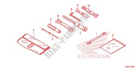 TOOLS   BATTERY BOX for Honda VFR 1200 DCT WHITE 2016