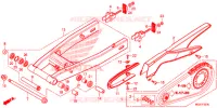 SWINGARM   CHAIN CASE for Honda CB 500 X ABS 2015